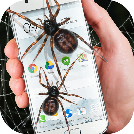 Spider In Phone Funny Joke